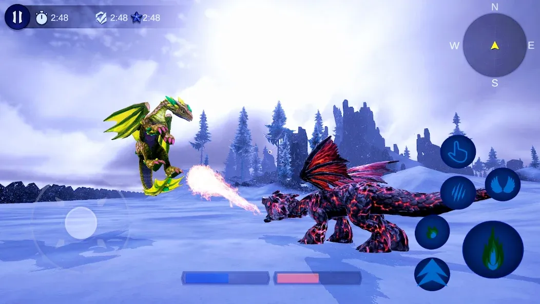 Magical Dragon Flight Games 3D МОД/Взлом [Много денег, Монет и Все открыто] Screenshot 1