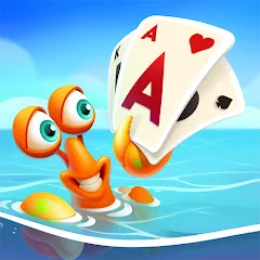 Скачать Взломанная Undersea Solitaire Tripeaks на Андроид (Много денег и без рекламы)