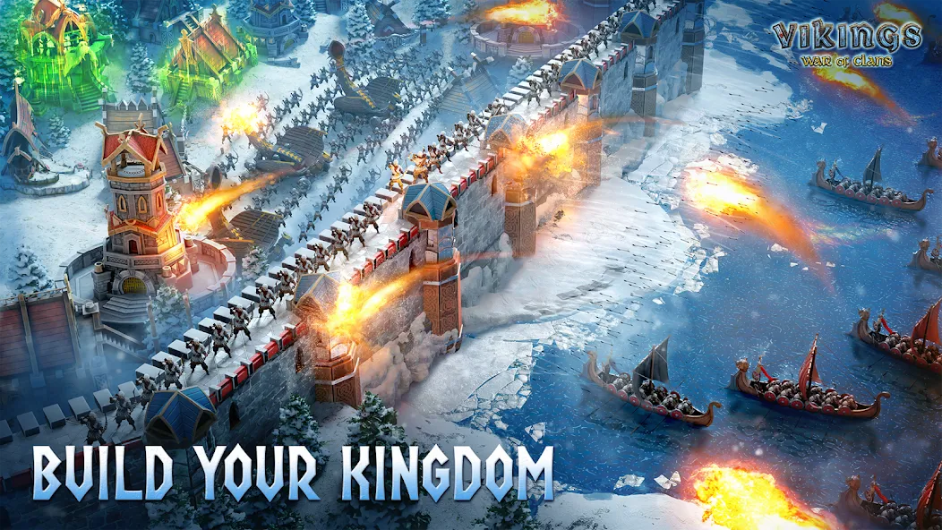 Vikings: War of Clans (Викинги) МОД/Взлом [Много монет, Открытые уровни и Мега MOD] Screenshot 3