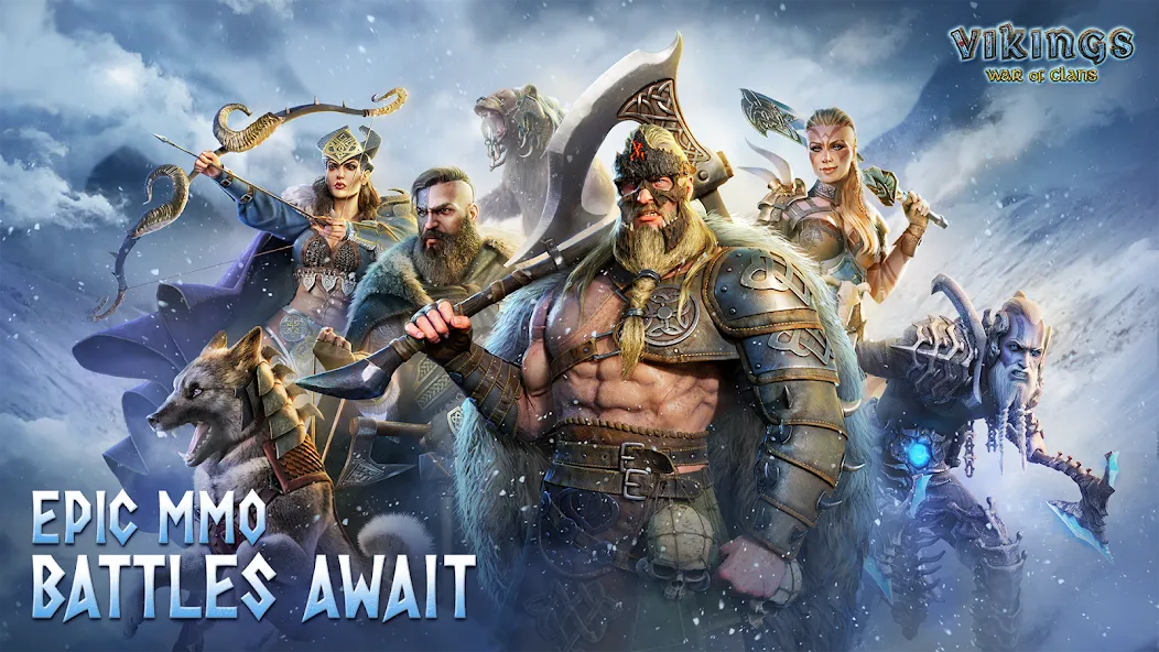 Vikings: War of Clans (Викинги) МОД/Взлом [Много монет, Открытые уровни и Мега MOD] Screenshot 4