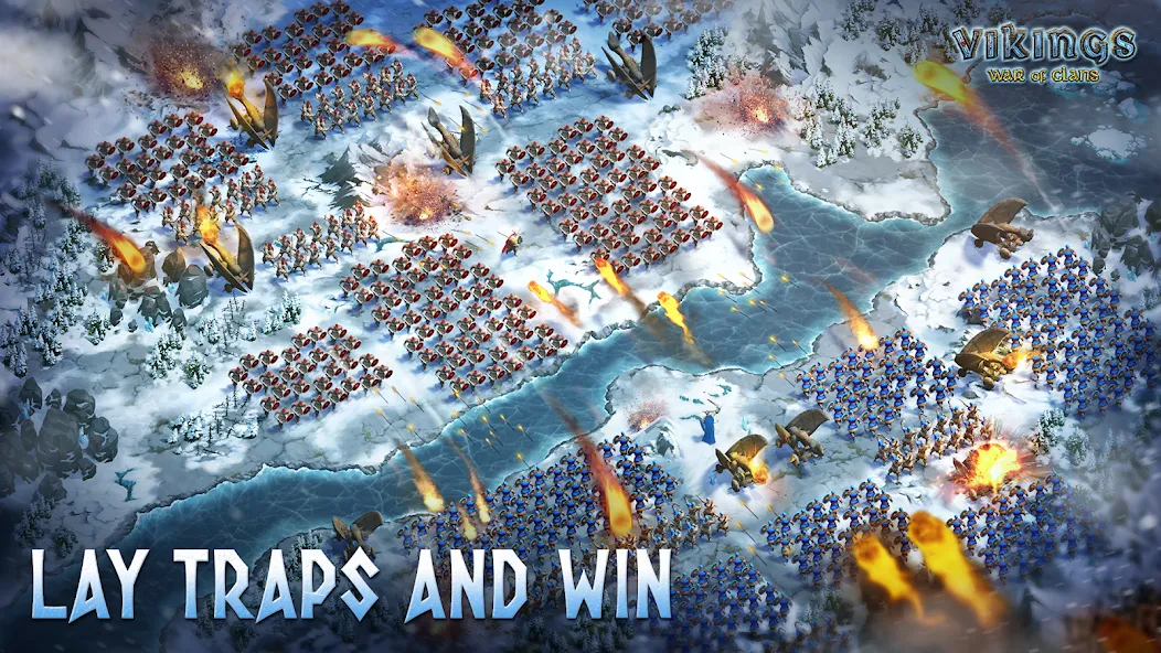 Vikings: War of Clans (Викинги) МОД/Взлом [Много монет, Открытые уровни и Мега MOD] Screenshot 5