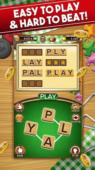 Word Collect - Word Games Fun (Ворд Коллект) МОД/Взлом [Бесконечные деньги, Монеты и Мега MOD] Screenshot 5