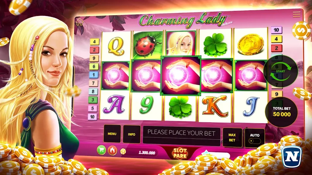 Slotpark - Online Casino Games МОД/Взлом [Много денег, Монет и Все открыто] Screenshot 3