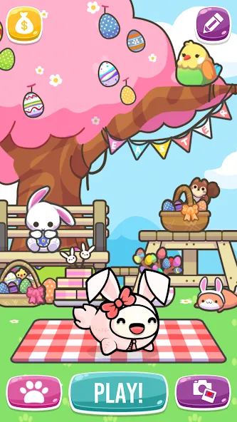 Happy Hop: Kawaii Jump (Хэппи Хоп) МОД/Взлом [Все открыто, Дополнительные деньги и Меню MOD] Screenshot 5