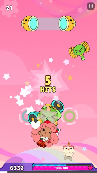 Sweet Sins 2 Rhythm Music Game (Свит Синс 2) МОД/Взлом [Много монет, Открытые уровни и Мега MOD] Screenshot 3