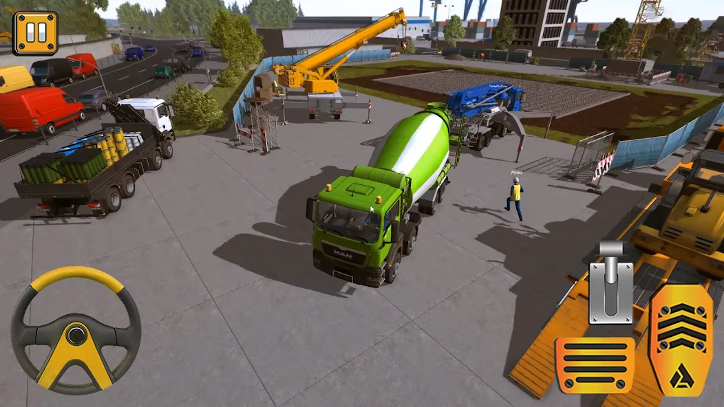 Construction City Simulator (Конструкция Сити Симулятор) МОД/Взлом [Меню, Бесконечные монеты и Открытые уровни] Screenshot 4