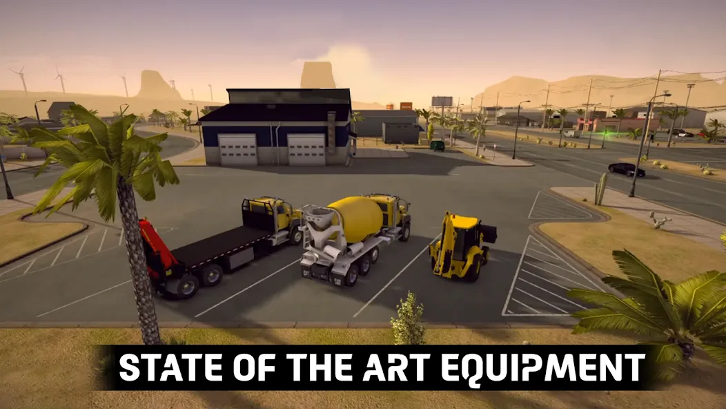 Construction City Simulator (Конструкция Сити Симулятор) МОД/Взлом [Меню, Бесконечные монеты и Открытые уровни] Screenshot 5