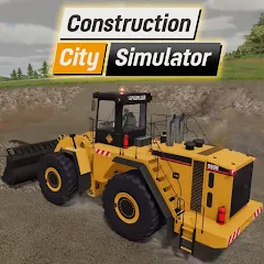 Скачать Взломанная Construction City Simulator на Андроид - Все машины открыты