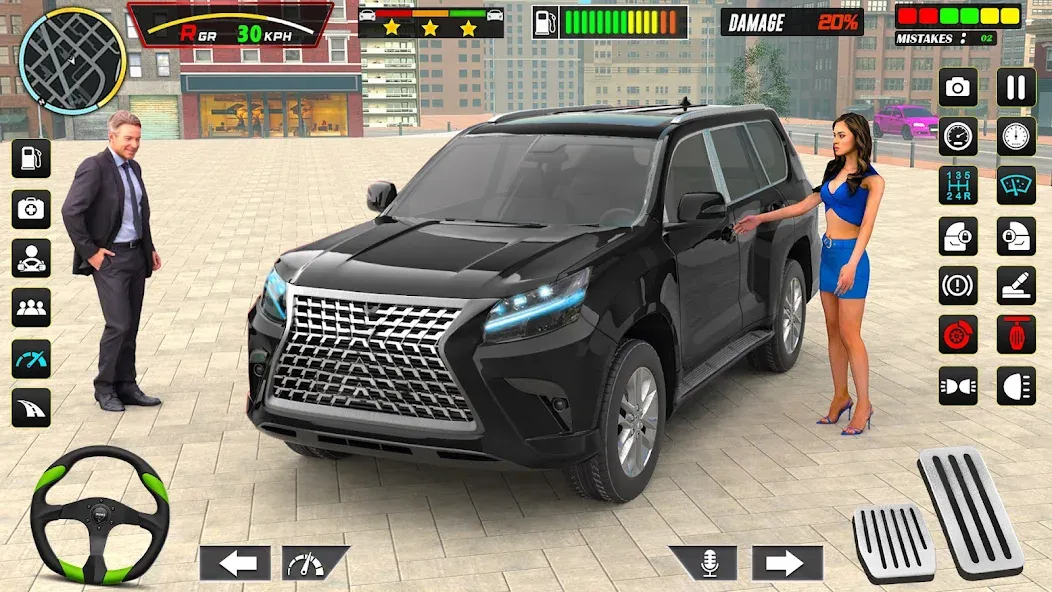 Car Dealership Car Saler (Драйвинг Скул Сити Кар Геймс) МОД/Взлом [Много монет, Открытые уровни и Мега MOD] Screenshot 1