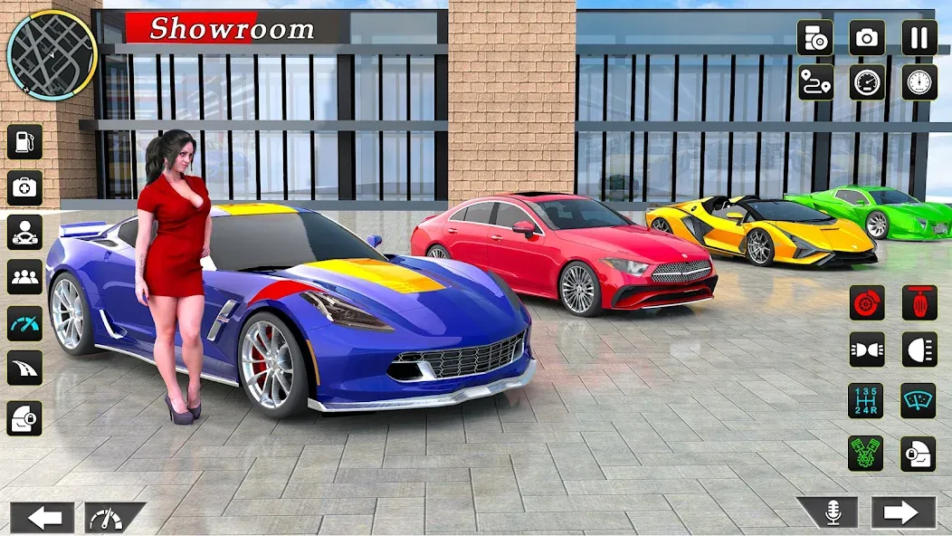 Car Dealership Car Saler (Драйвинг Скул Сити Кар Геймс) МОД/Взлом [Много монет, Открытые уровни и Мега MOD] Screenshot 3