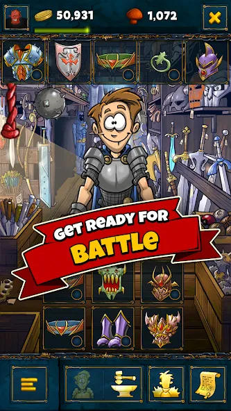 Shakes & Fidget - The RPG (Шэйкс) МОД/Взлом [Много монет, Открытые уровни и Мега MOD] Screenshot 3