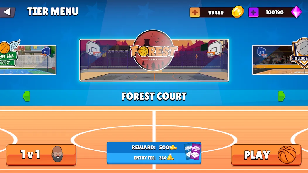 Dunkers 2 (Данкерс 2) МОД/Взлом [Много монет, Открытые уровни и Мега MOD] Screenshot 4