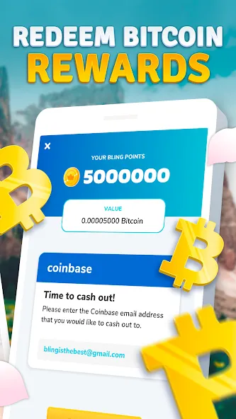 Word Breeze - Earn Bitcoin (Уорд Бриз) МОД/Взлом [Меню, Бесконечные монеты и Открытые уровни] Screenshot 2