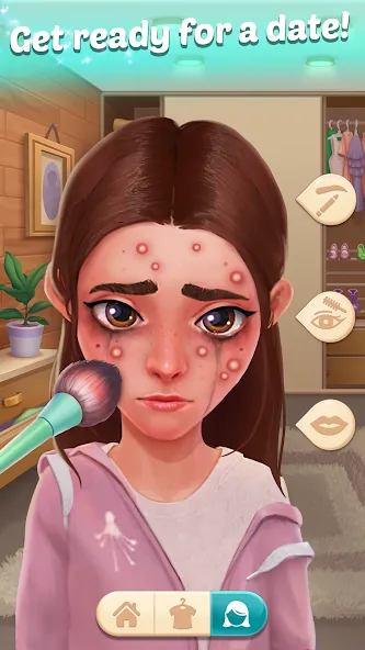 Family Town: Match-3 Makeover (Фэмили Таун) МОД/Взлом [Деньги, Монеты и Меню MOD] Screenshot 4
