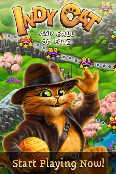 Indy Cat for VK МОД/Взлом [Много денег, Монет и Все открыто] Screenshot 5