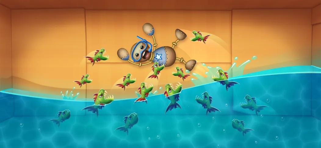 Kick the Buddy－Fun Action Game (Кик зэ Бадди) МОД/Взлом [Много денег, Монет и Все открыто] Screenshot 2