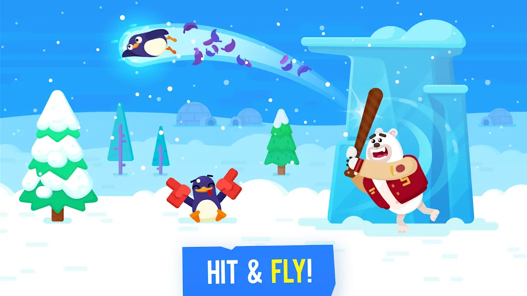 Bouncemasters: Penguin Games (Баунсмастерс) МОД/Взлом [Много денег, Монет и Все открыто] Screenshot 1