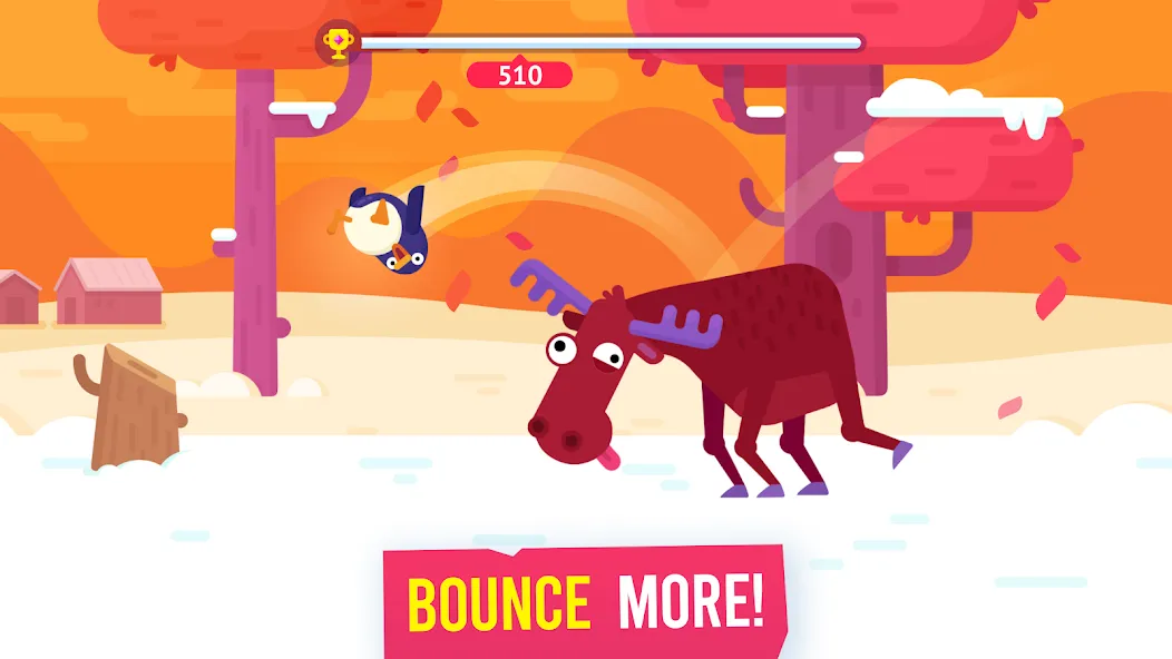 Bouncemasters: Penguin Games (Баунсмастерс) МОД/Взлом [Много денег, Монет и Все открыто] Screenshot 2