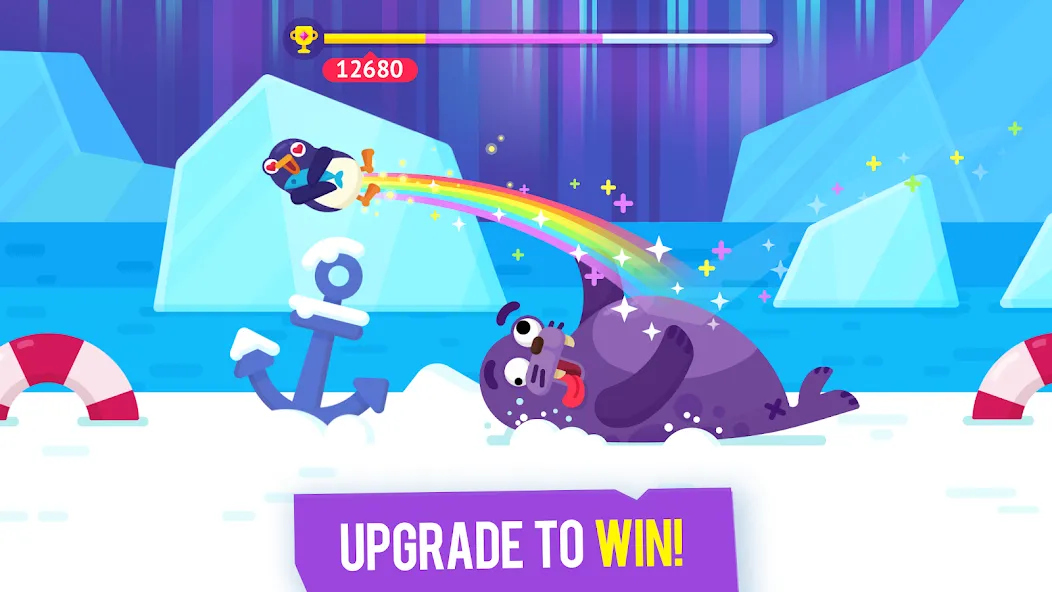 Bouncemasters: Penguin Games (Баунсмастерс) МОД/Взлом [Много денег, Монет и Все открыто] Screenshot 4