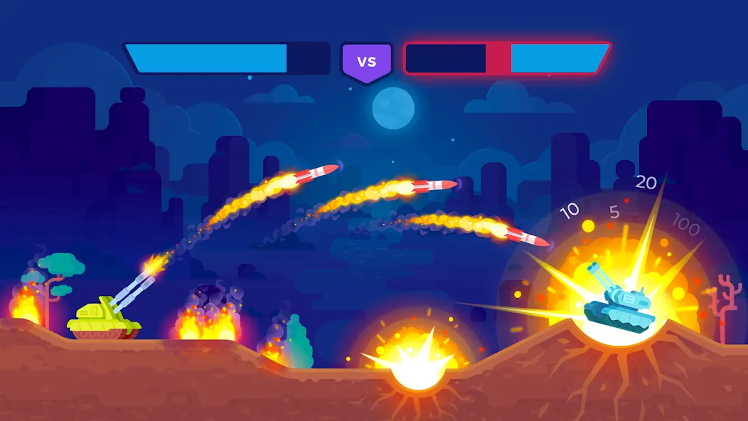Tank Stars (Танк Старс) МОД/Взлом [Деньги, Монеты и Меню MOD] Screenshot 2