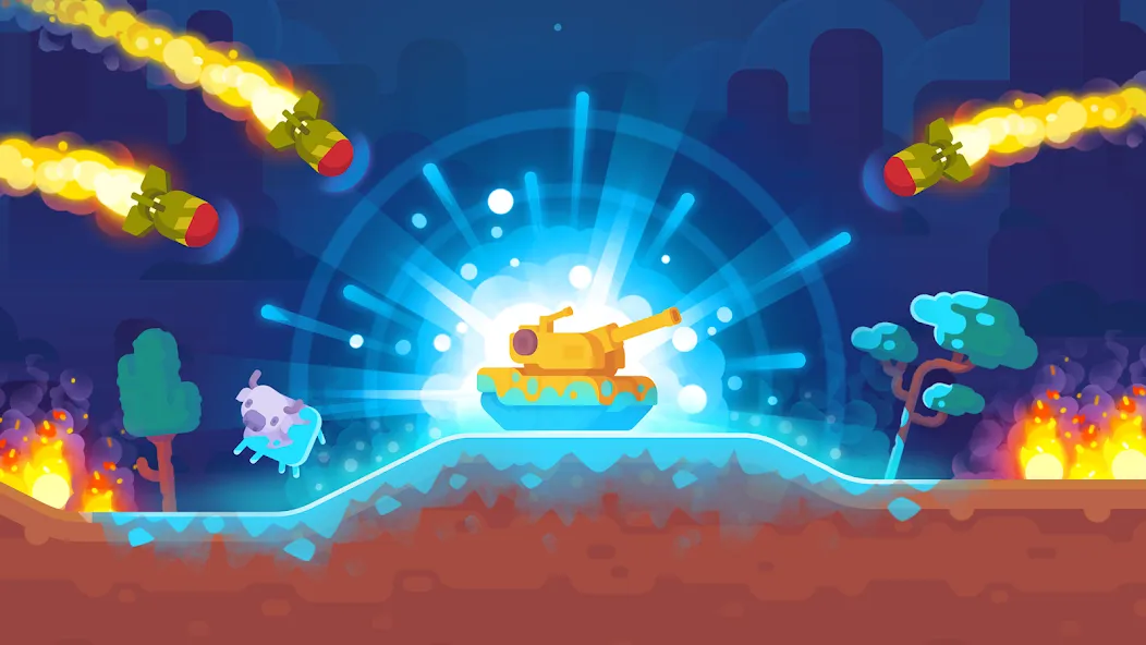 Tank Stars (Танк Старс) МОД/Взлом [Деньги, Монеты и Меню MOD] Screenshot 3