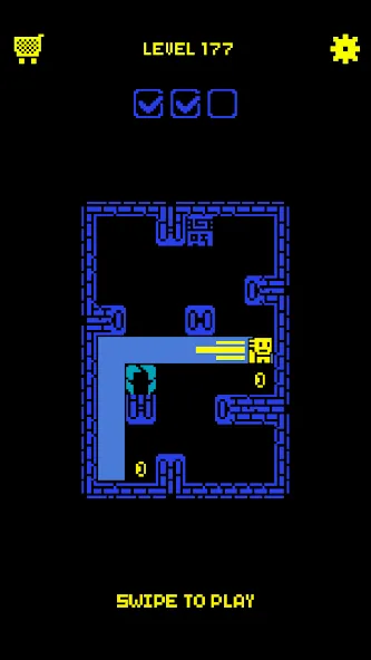 Tomb of the Mask: Color (Томб оф зе Маск) МОД/Взлом [Меню, Бесконечные монеты и Открытые уровни] Screenshot 1