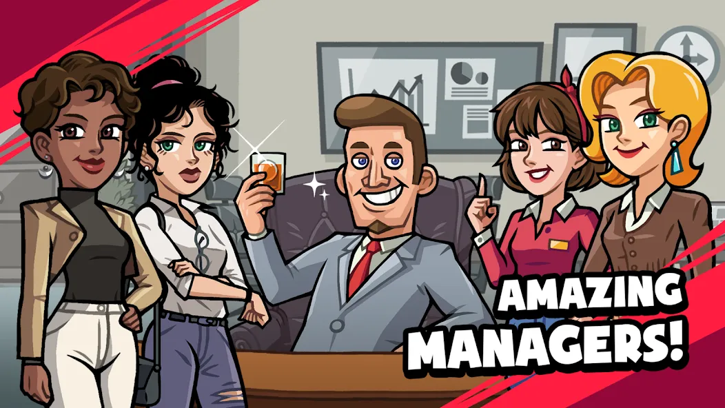 Idle Billionaire Tycoon (Айдл биллионер тайкун) МОД/Взлом [Много монет, Открытые уровни и Мега MOD] Screenshot 3