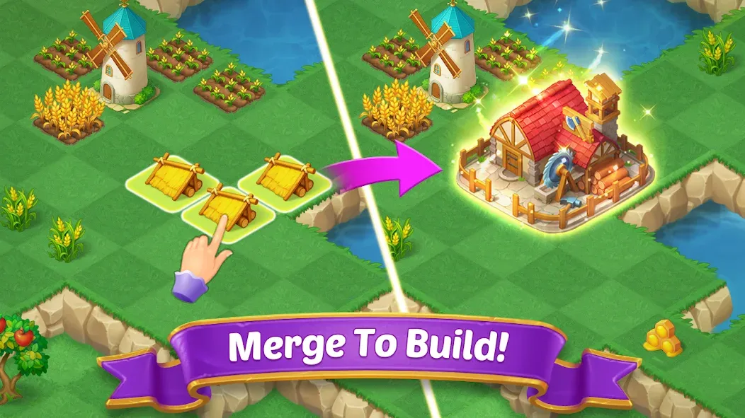 Merge Castle: Match 3 Puzzle (Мердж Кастл) МОД/Взлом [Все открыто, Дополнительные деньги и Меню MOD] Screenshot 3