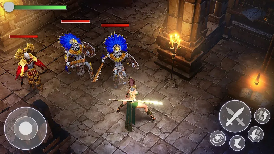 Age of Magic: Turn Based RPG (Эйдж оф Мэджик) МОД/Взлом [Деньги, Монеты и Меню MOD] Screenshot 5