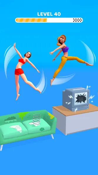 Home Flip: Crazy Jump Master (Хоум Флип) МОД/Взлом [Бесконечные деньги, Монеты и Мега MOD] Screenshot 1