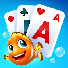 Скачать Взломанная Fishdom Solitaire на андроид (Много денег) бесплатно