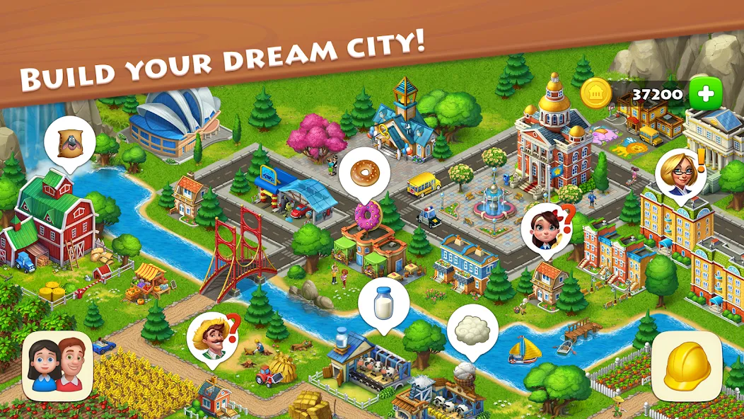 Township (Тауншип) МОД/Взлом [Меню, Бесконечные монеты и Открытые уровни] Screenshot 5