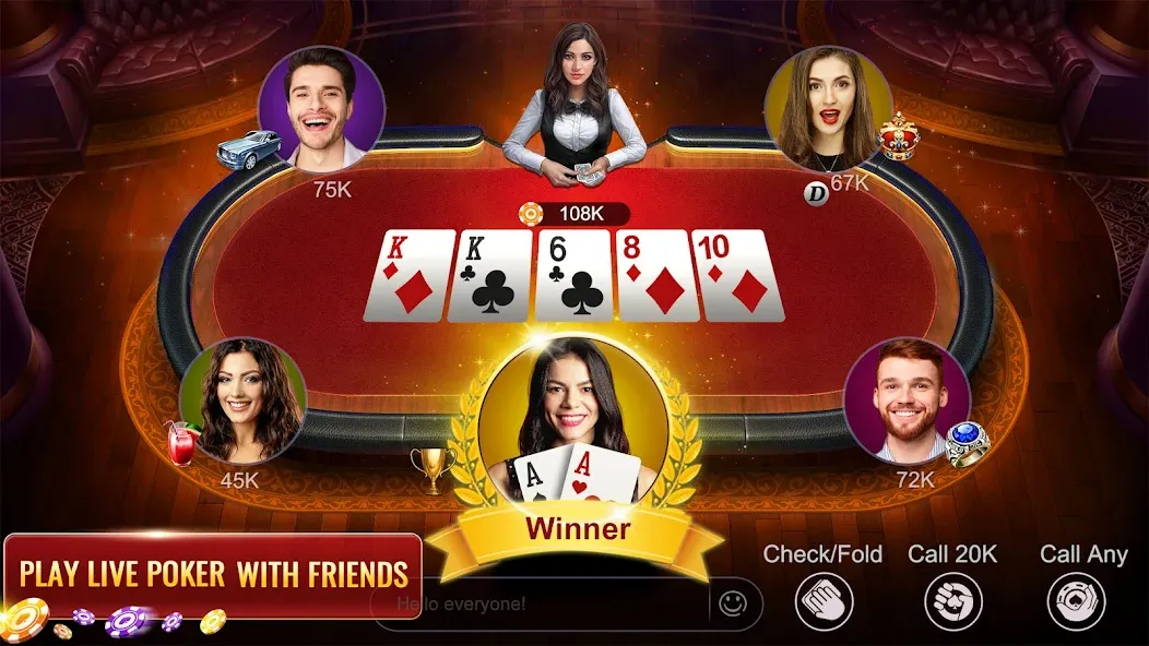 RallyAces Poker — скриншот 1