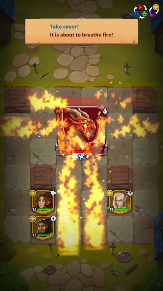 Friends & Dragons - Puzzle RPG МОД/Взлом [Бесконечные деньги, Монеты и Мега MOD] Screenshot 4
