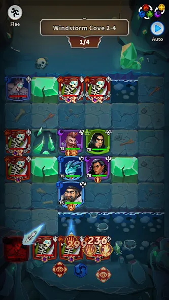 Friends & Dragons - Puzzle RPG МОД/Взлом [Бесконечные деньги, Монеты и Мега MOD] Screenshot 5