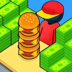 Скачать Взломанная My Burger Shop: Burger Games на Андроид (много денег)