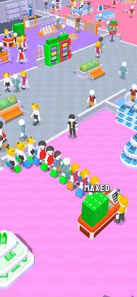 My Mini Mall: Mart Tycoon Game МОД/Взлом [Деньги, Монеты и Меню MOD] Screenshot 1