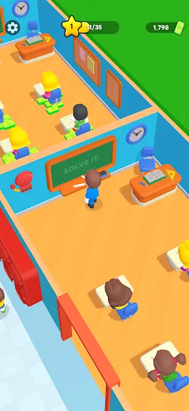 My Dream School Tycoon Games (Мои игры владения школой мечты) МОД/Взлом [Много денег, Монет и Все открыто] Screenshot 1