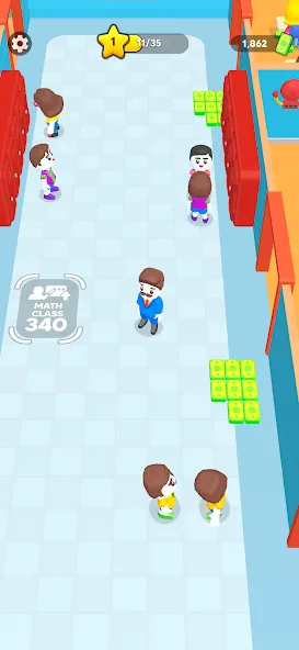 My Dream School Tycoon Games (Мои игры владения школой мечты) МОД/Взлом [Много денег, Монет и Все открыто] Screenshot 4