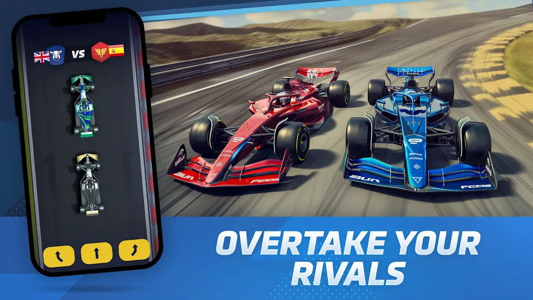 Racing Rivals: Team Car Game (Моторспортивные соперники) МОД/Взлом [Бесконечные деньги, Монеты и Мега MOD] Screenshot 1