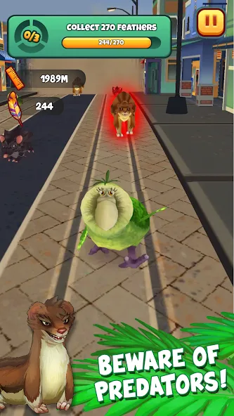Kakapo Run: Animal Rescue Game (Какапо Ран) МОД/Взлом [Все открыто, Дополнительные деньги и Меню MOD] Screenshot 2