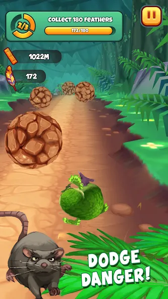 Kakapo Run: Animal Rescue Game (Какапо Ран) МОД/Взлом [Все открыто, Дополнительные деньги и Меню MOD] Screenshot 4