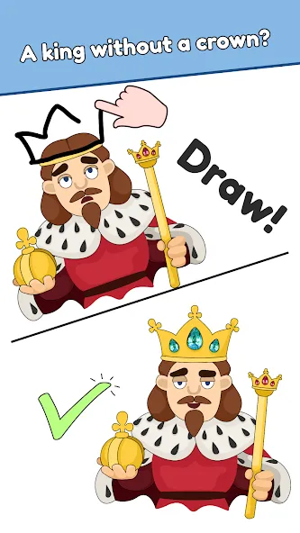 DOP: Draw One Part (ДОП) МОД/Взлом [Много денег, Монет и Все открыто] Screenshot 1