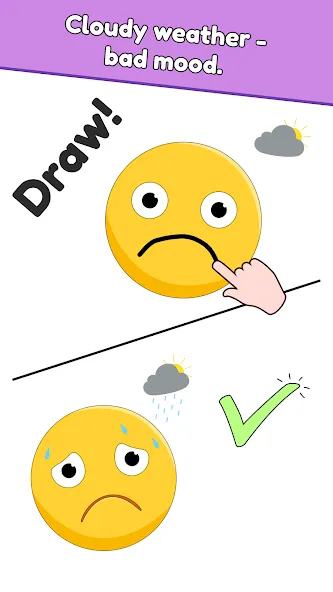 DOP: Draw One Part (ДОП) МОД/Взлом [Много денег, Монет и Все открыто] Screenshot 2