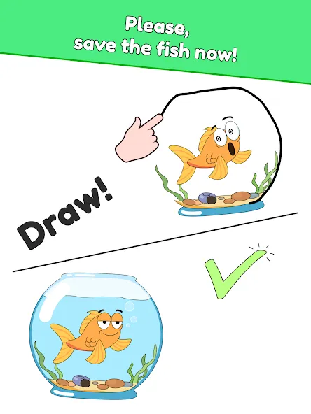 DOP: Draw One Part (ДОП) МОД/Взлом [Много денег, Монет и Все открыто] Screenshot 5