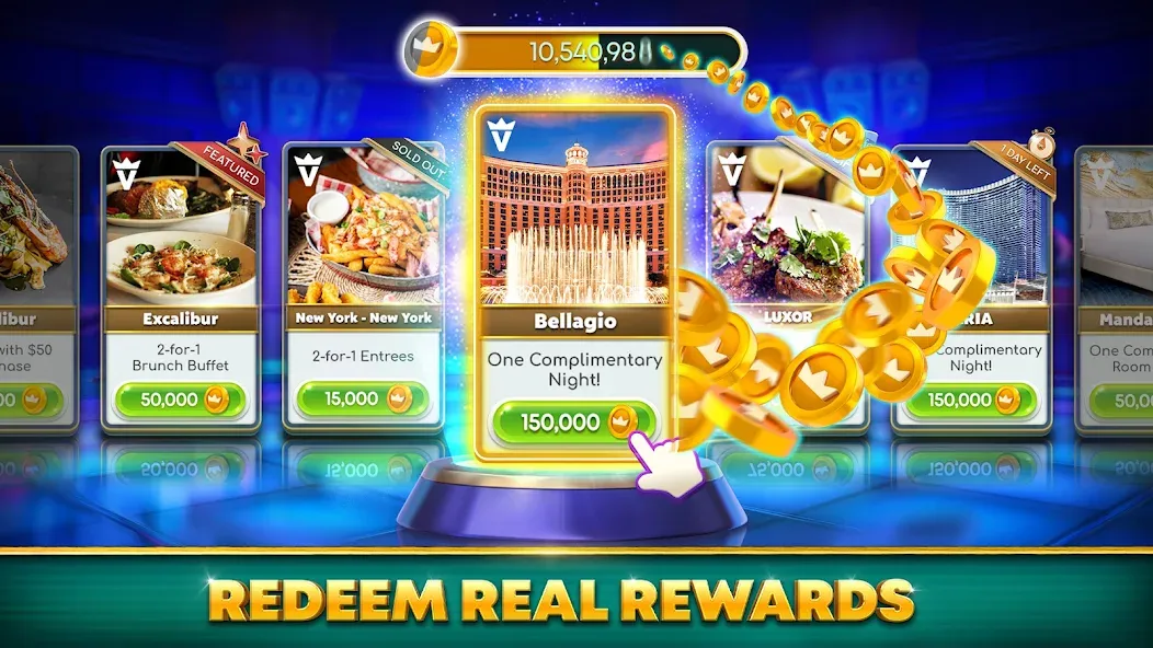 myVEGAS Slots: Casino Slots (майВЕГАС Слотс) МОД/Взлом [Все открыто, Дополнительные деньги и Меню MOD] Screenshot 2