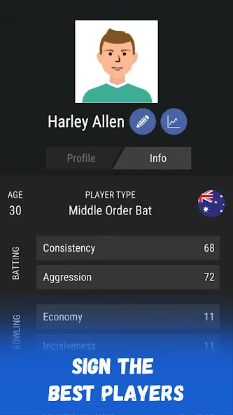 Wicket Cricket Manager (Уикет Крикет Менеджер) МОД/Взлом [Все открыто, Дополнительные деньги и Меню MOD] Screenshot 2
