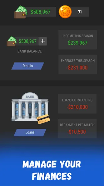 Wicket Cricket Manager (Уикет Крикет Менеджер) МОД/Взлом [Все открыто, Дополнительные деньги и Меню MOD] Screenshot 3