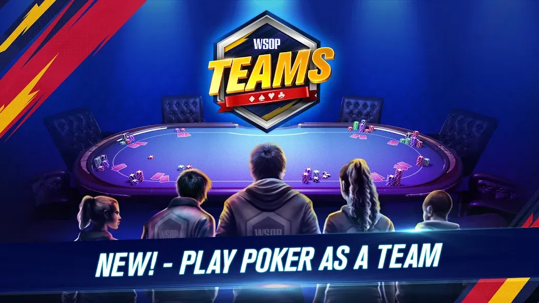 WSOP Poker: Texas Holdem Game (ВСОП Покер) МОД/Взлом [Меню, Бесконечные монеты и Открытые уровни] Screenshot 5