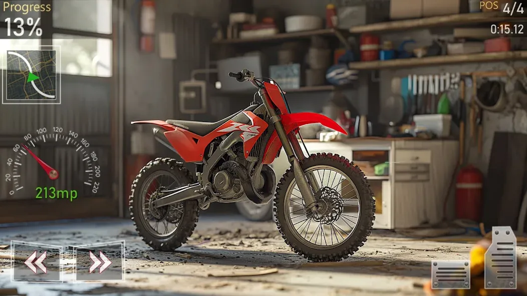 Motocross MX Dirt Bike Games МОД/Взлом [Деньги, Монеты и Меню MOD] Screenshot 1